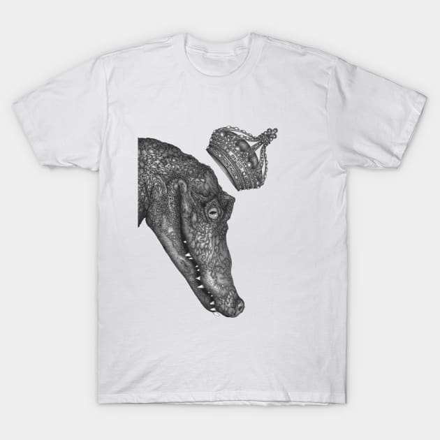 The Alligator King T-Shirt by ECMazur